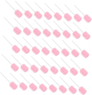 NOLITOY 150 Pçs Esponja Vara Esponja De Espuma Beleza Esponja Escova De Dente Esponja Boca Cotonete Descartável Amostragem Cotonetes Esponja Cotonetes Oral Esponjas Limpas Orais