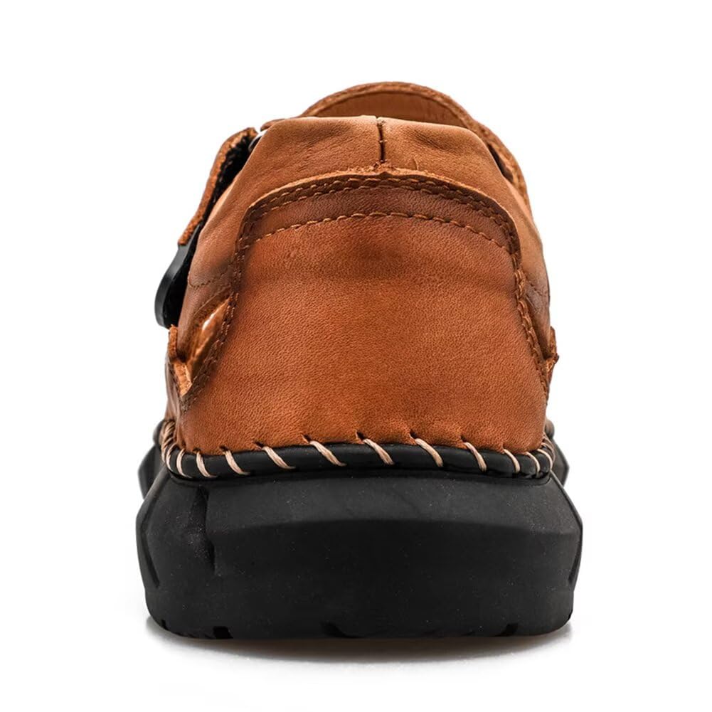 Trekkingsandalen Herren Geschlossene Zehe Wassersandalen für Sport und Outdoor Strand Wandern Wanderschuhe für Sommer Angeln