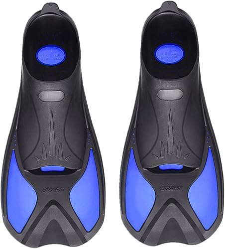 Aletas cortas de natación, ligeras en peso, aleta de natación corta  Snorkel Freestyle Foot Board zapatos de rana aletas cortas de entrenamiento