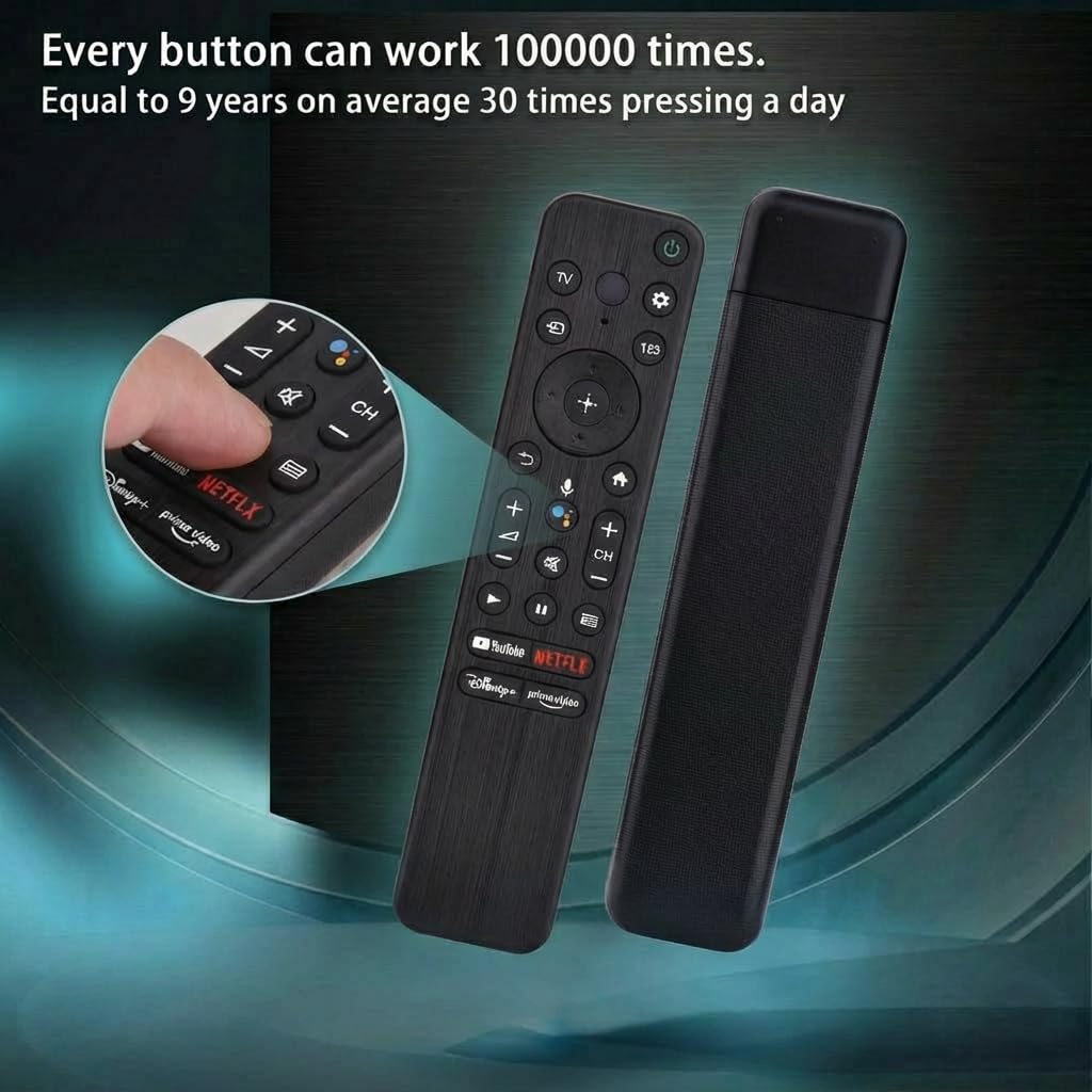 Amazon | ソニースマートテレビ用ボイスリモコン、2018~2025年式のSony