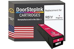 Remanufactured in The USA Ink Cartridge Replacements for HP 981Y 981 Y...