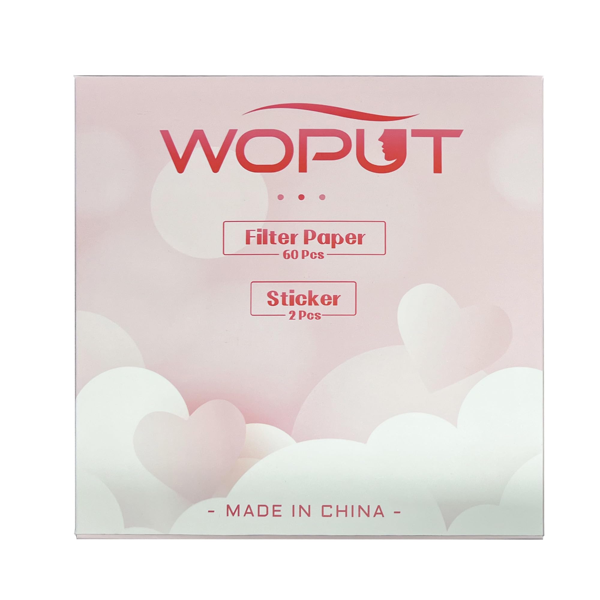 60-Pieces Disposable Nail Dust Collector Filter Paper, Disposable Nail Dust Filters fit for Most Nail Dust Collector Tech, for Nail Salon Nail Spa Nail Tech Nail Supplies and Home Use (White)