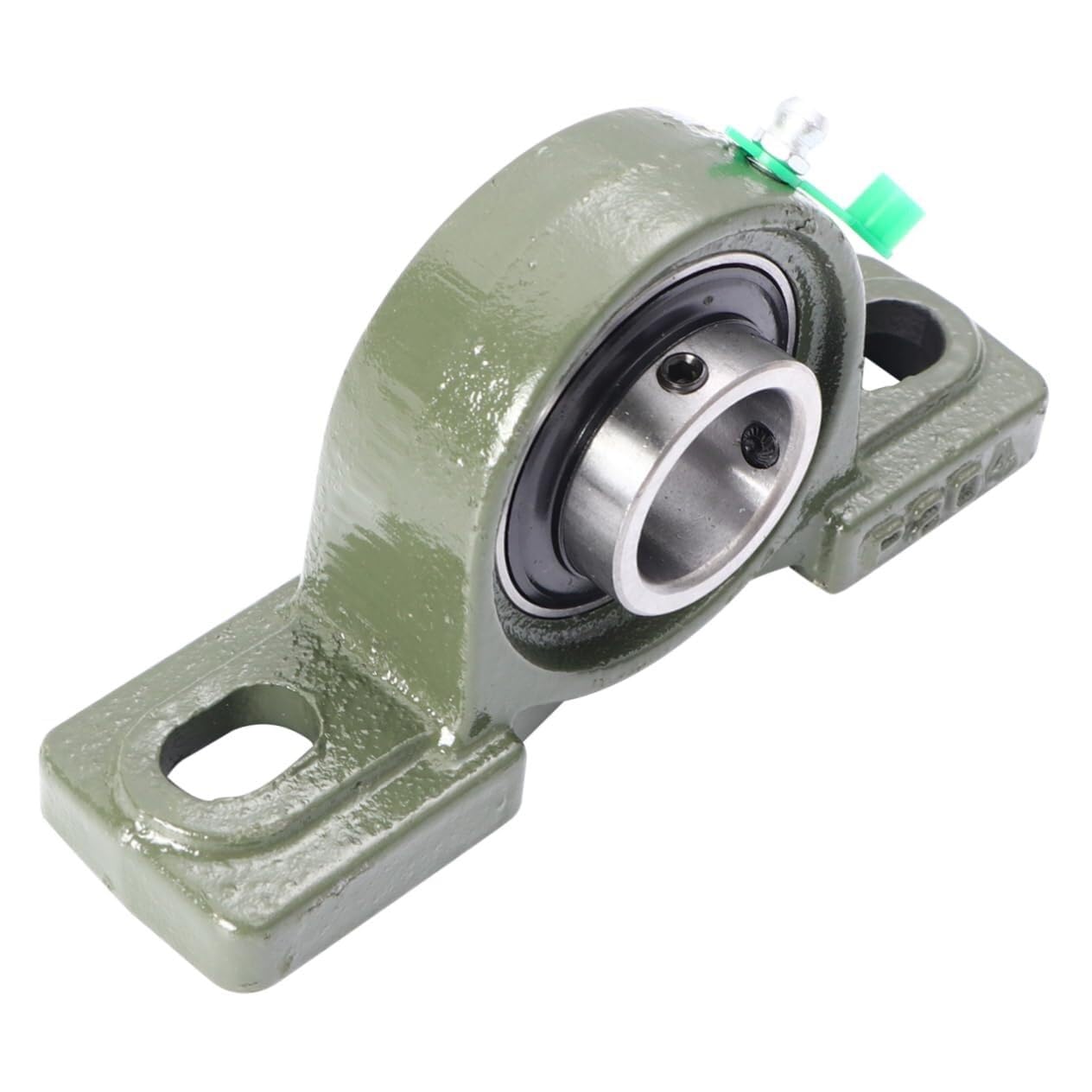 Bearing, 2pcs Spherical Bearing Pillow Block Bushing Self-lubricating Mounted Ball Self Aligning Bearings Green Wear Resistance