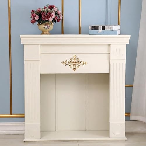 Miniatura 4 de BSYMDH 2 apliques de madera tallados a mano, apliques tallados en madera, sin pintar, decoración para puerta, pared, gabinete, estufa de fuego,