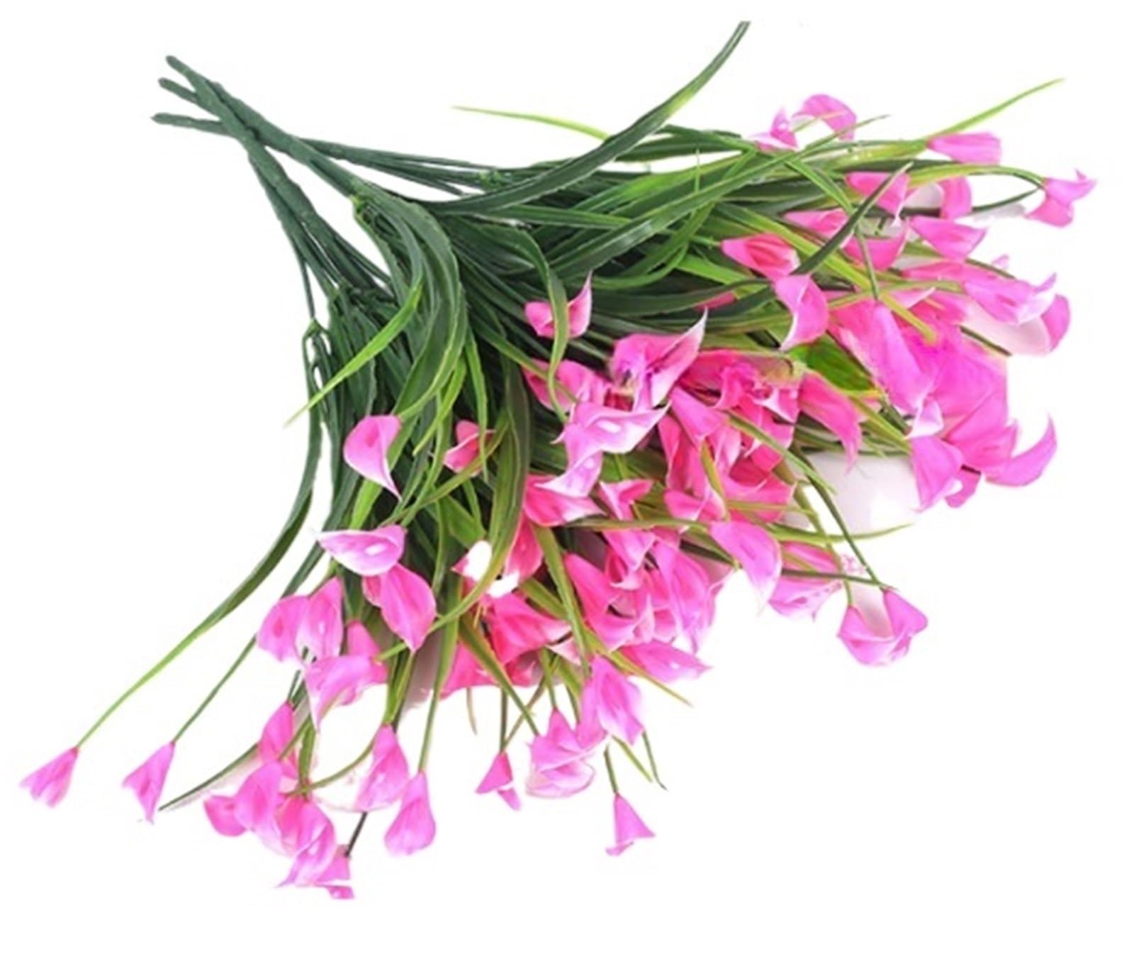 Dcrxz Artificial Flowers 10PCS Artificial Calla Lily Bouquet, 33 cm – Home Decor, Garden Decor, Wedding Decor, Outdoor Vase Arrangements, Plants(2)