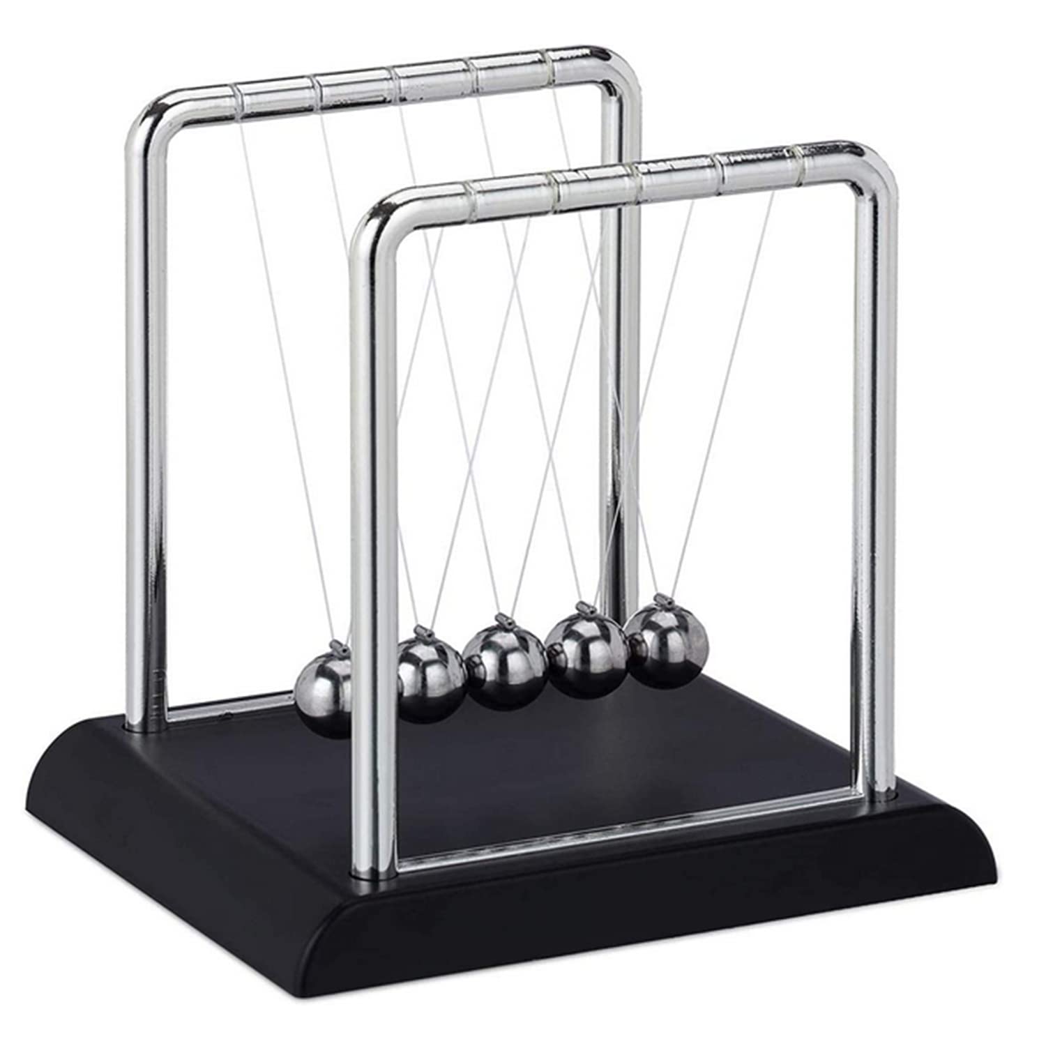 SKEIDO Newton Pendulum Newton Teaching Science Cradle Steel Balance Ball Christmas New Year Gift Home Decoration Accessories