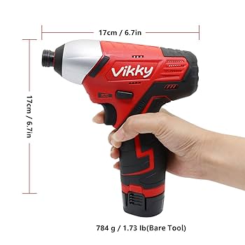 インパクトドライバー    キズカ Amazon | Vikky充電式インパクトドライバー 10.8V 軽量