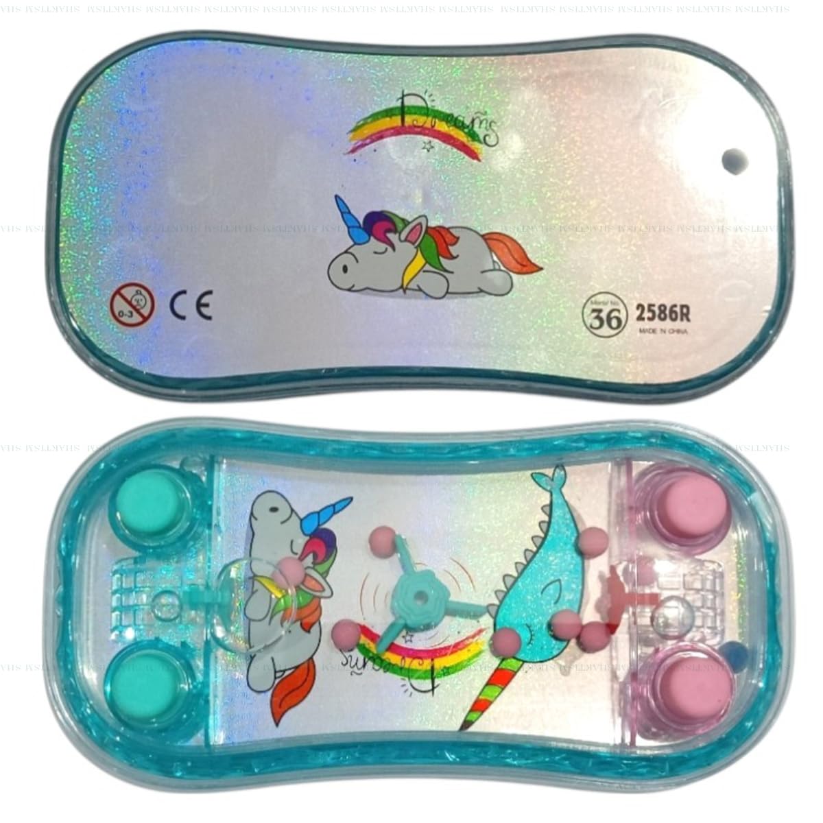 SHAKTISM Kuromi,Space, Car Theam Water Ring Toss Game, Handheld Water Pinball Toy, 4 Button, Water Game for Kids (Kuromi Random Design) 3