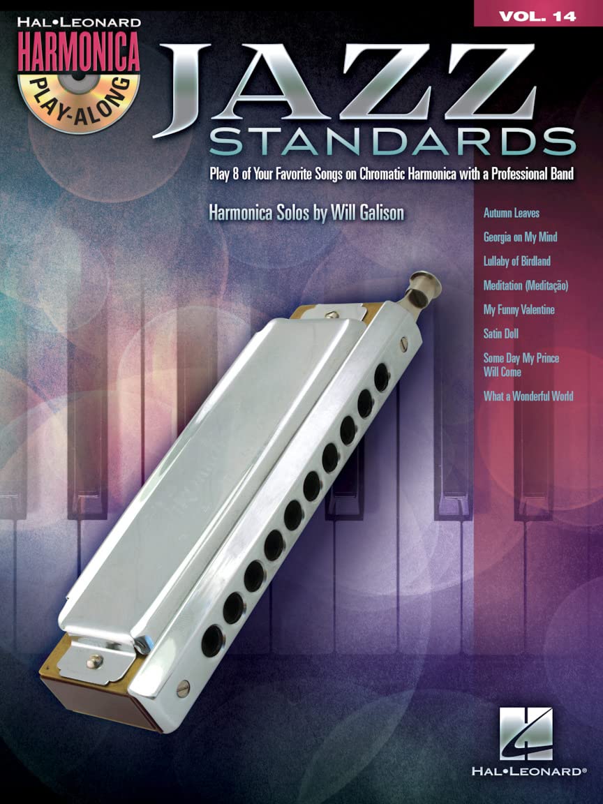 Harmonica Play-Along Vol.14 Jazz Standards + Cd
