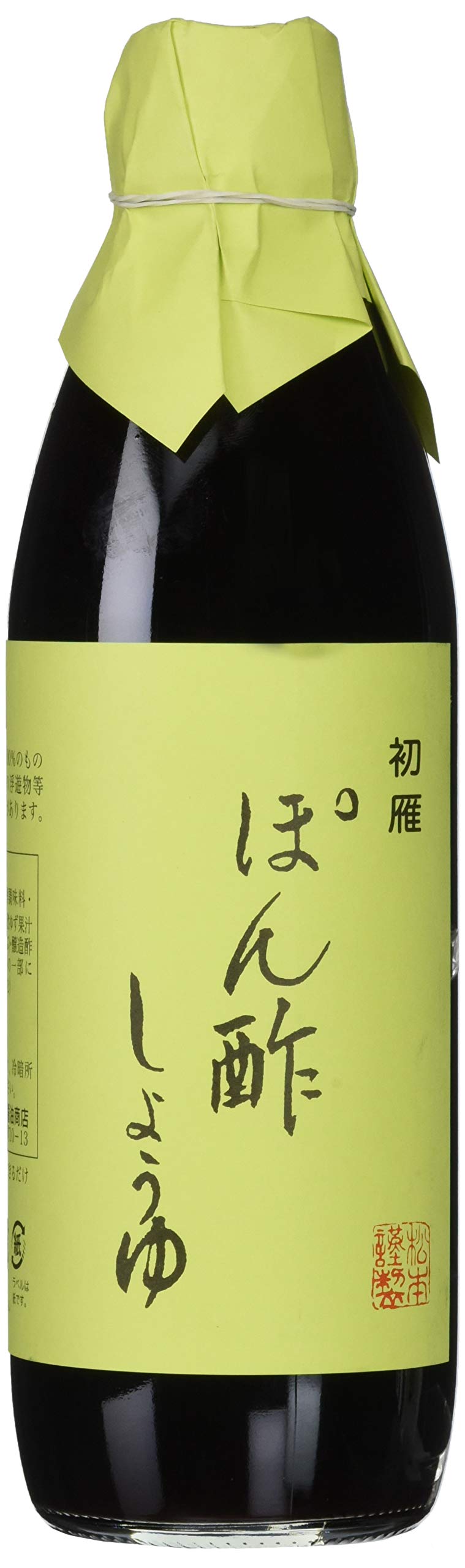 Amazon.co.jp: 松本醤油商店 初雁ぽん酢醤油 500ml瓶×1本 : 食品・飲料