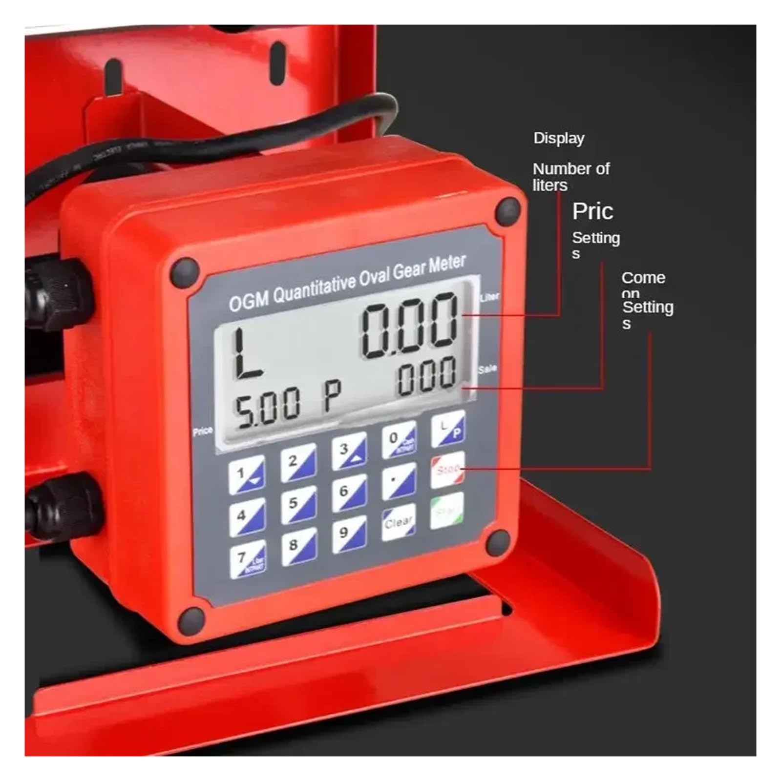 Dystrybutory benzyny samochodowej 1500W montowany w pojeździe mały dystrybutor paliwa 12v24v220 pompa olejowa pompa wysokoprężna o dużym przepływie automatyczna elektroniczna pompa olejowa dozująca do