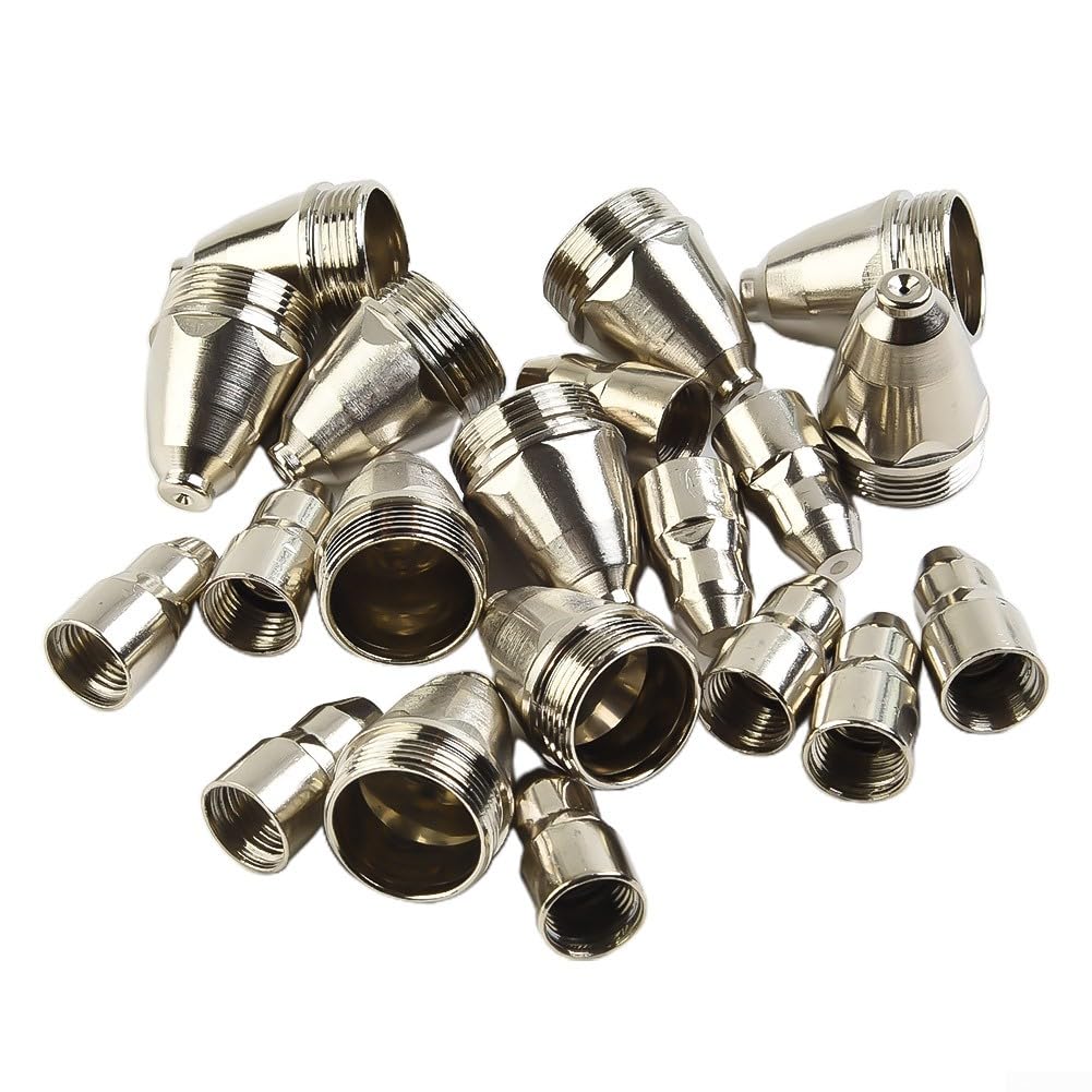 Lot de 20 consommables de torche de coupe plasma P80, buse d'électrode pour machine de découpe plasma CUT-70 CUT-80 CUT-100 CUT-120 (1,1 mm)