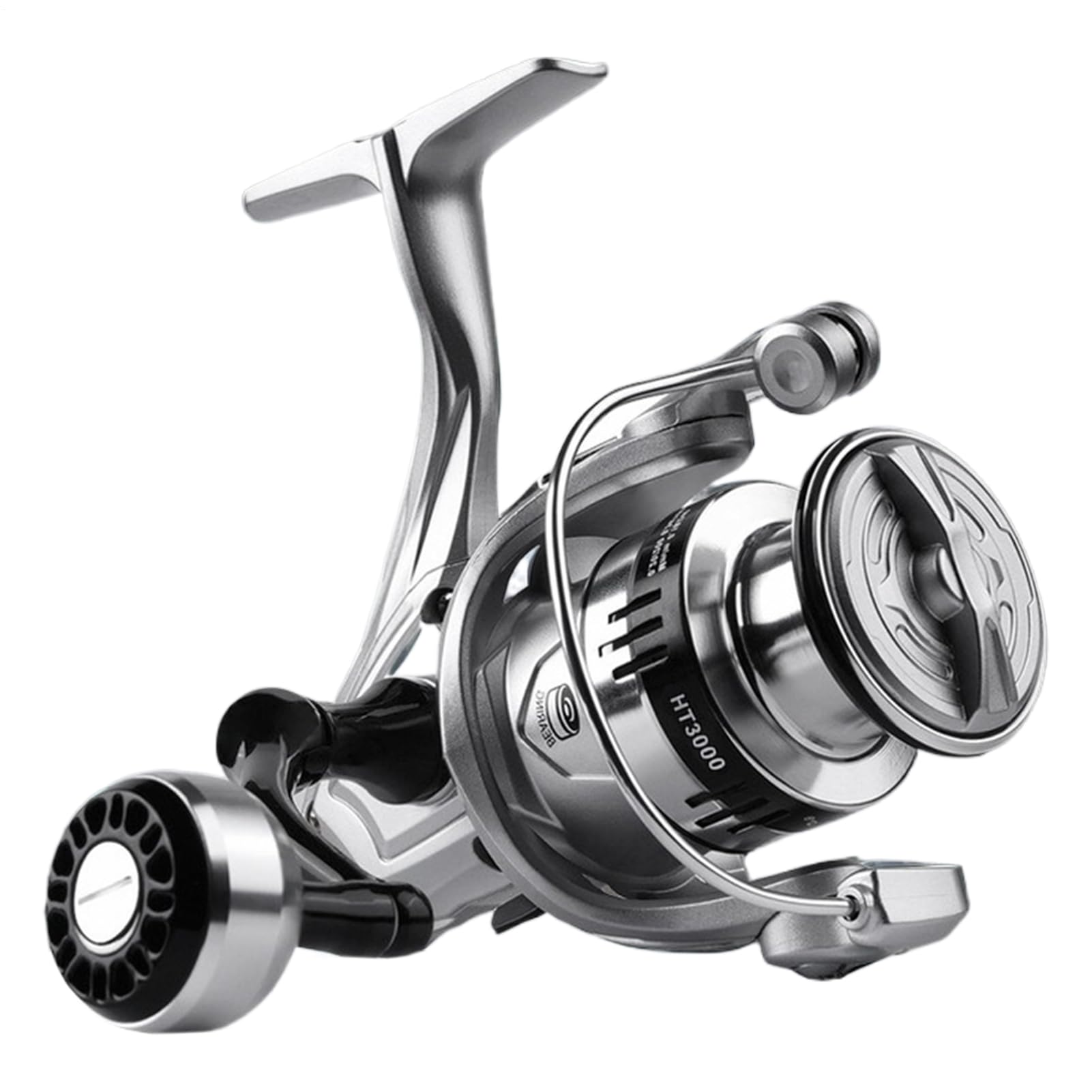 Wurfrolle,Robuste Und Leichtgängige Angelausrüstung - Angelrolle Mit 5.2 1 Übersetzungsverhältnis - Für Angler Und Fischer Für Forelle, Crappie, Barsch, Wels In Tiefsee, See Am Ufer