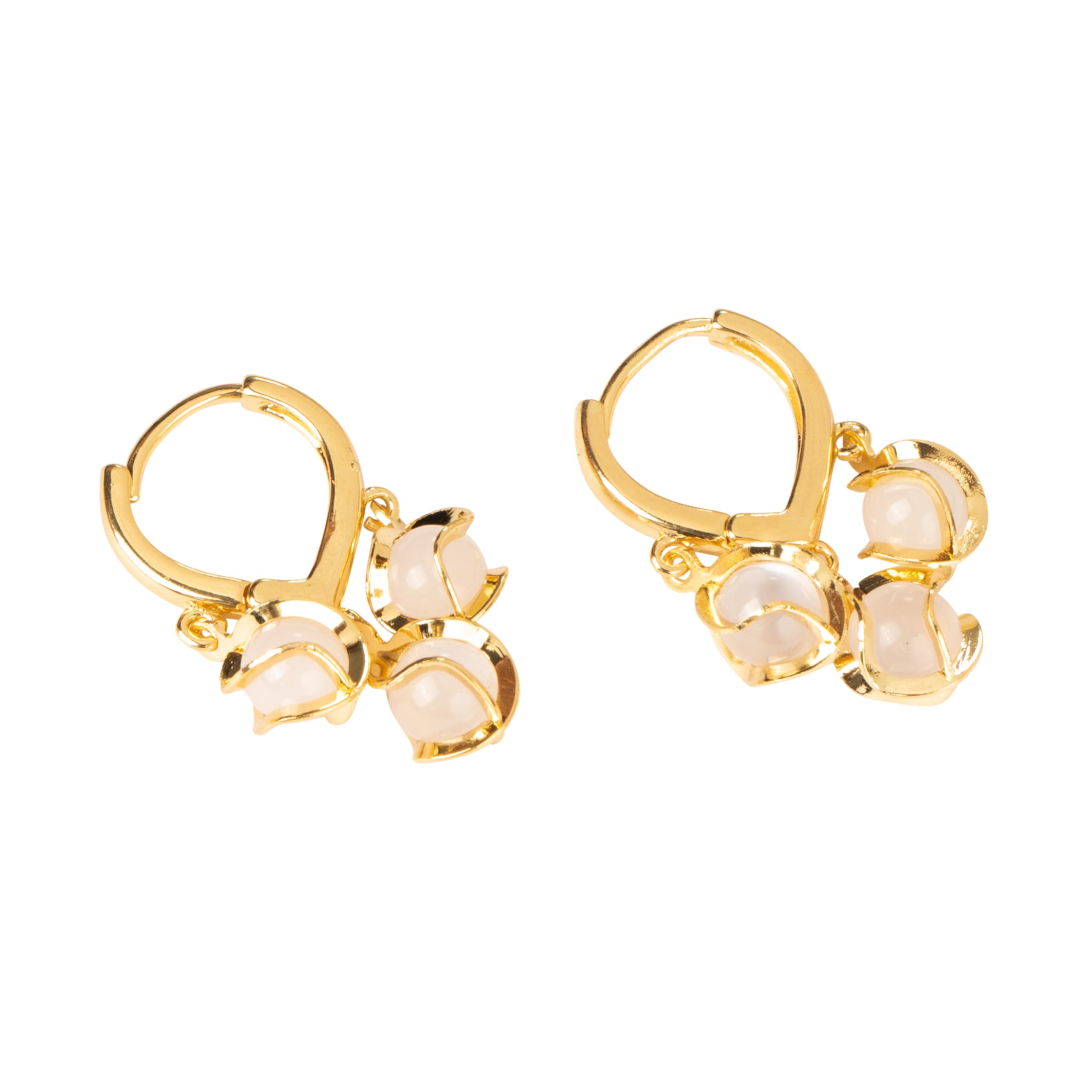 Cheriyre Tridrop Hooped Dazzling Earring For Women Traditional Girls Stylish Set | Earrings For Women Fashion | Earrings For Girls Stylish (B0CQGNWG92) Amazon Price History, Amazon Price Tracker