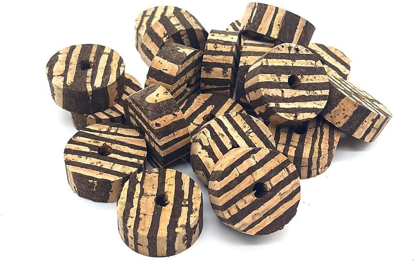 Rod Building Cork Rings for Custom Grip Making Pack of 50