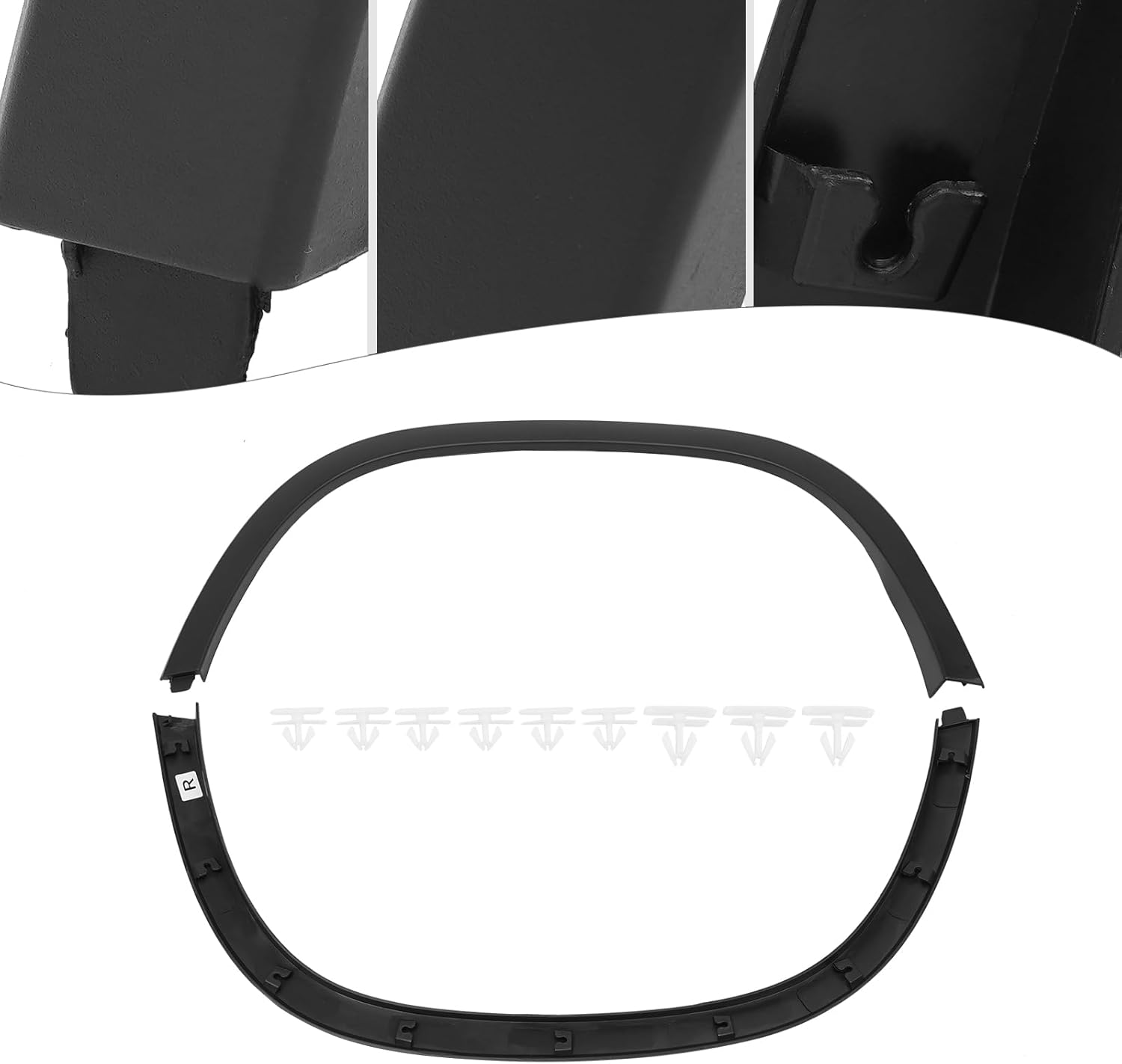 1 Pair Front Fender Wheel Arch Molding Trim For 2017-2020 Chevrolet Trax,Fender Flares Wheel Housing Fender Cover Molding Trim 42490924,42490925,GM1290251,GM1291251 Left Driver&Right Passenger Side
