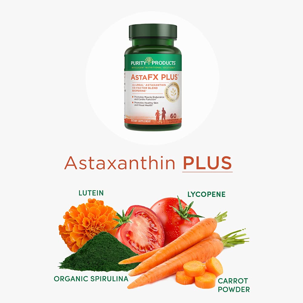 AstaFX Plus Astaxanthin Super Formula 30 Day Supply from Purity