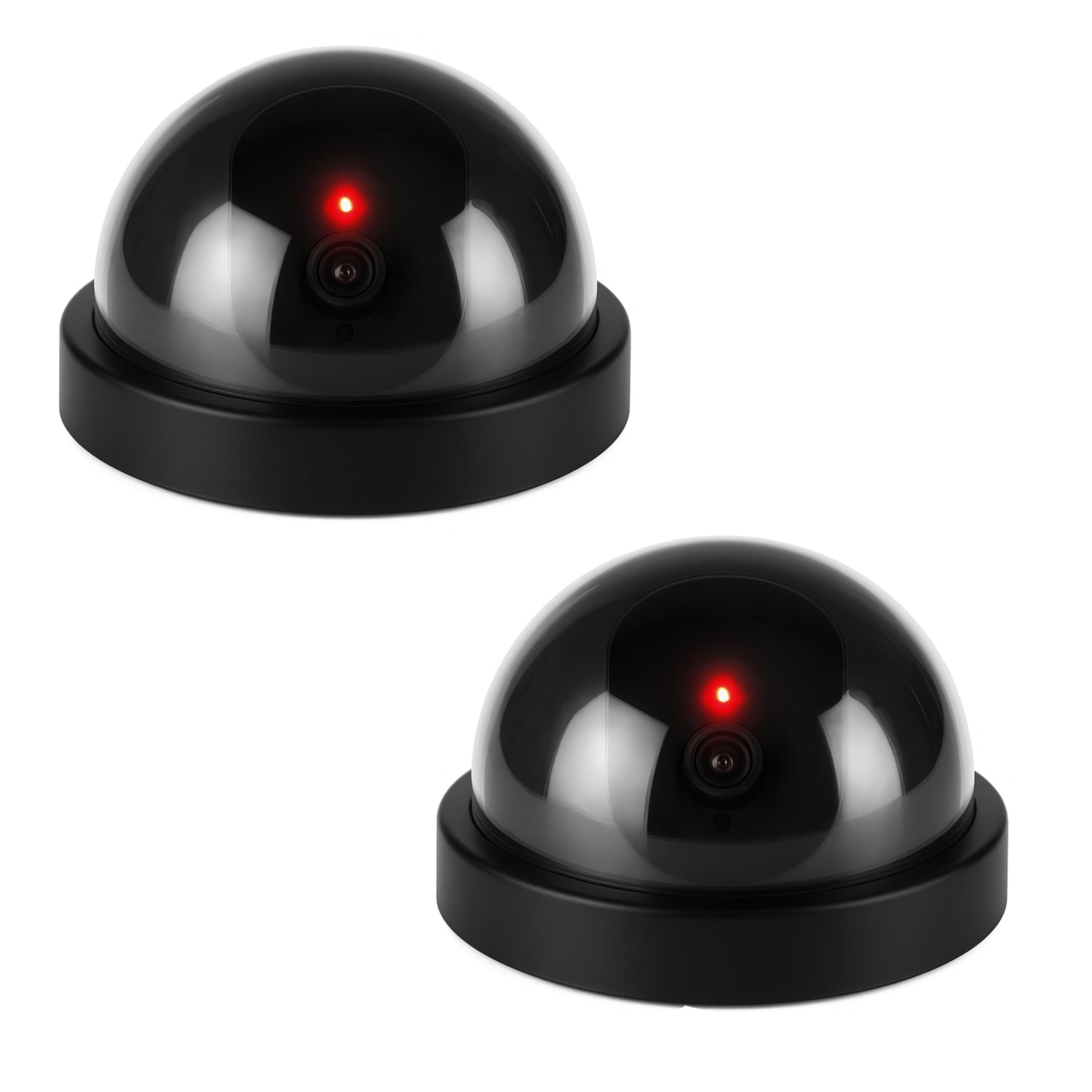 BRINDS Dummy CCTV Dome Camera with Flashing LED - Battery Powered - Wall or Ceiling Mount (Set of 2)-image-33