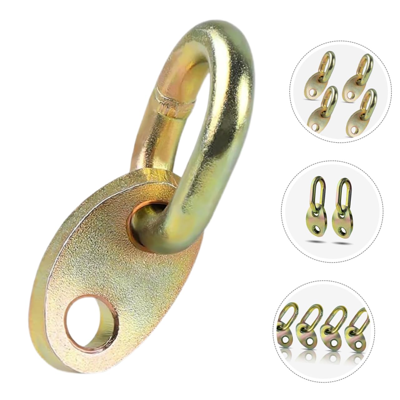 iplusmile 4pezzi Anelli di Sollevamento per Motore Kit Completo per Sollevamento Motore con Occhielli e Ganci Sollevatore per Applicazioni Meccaniche