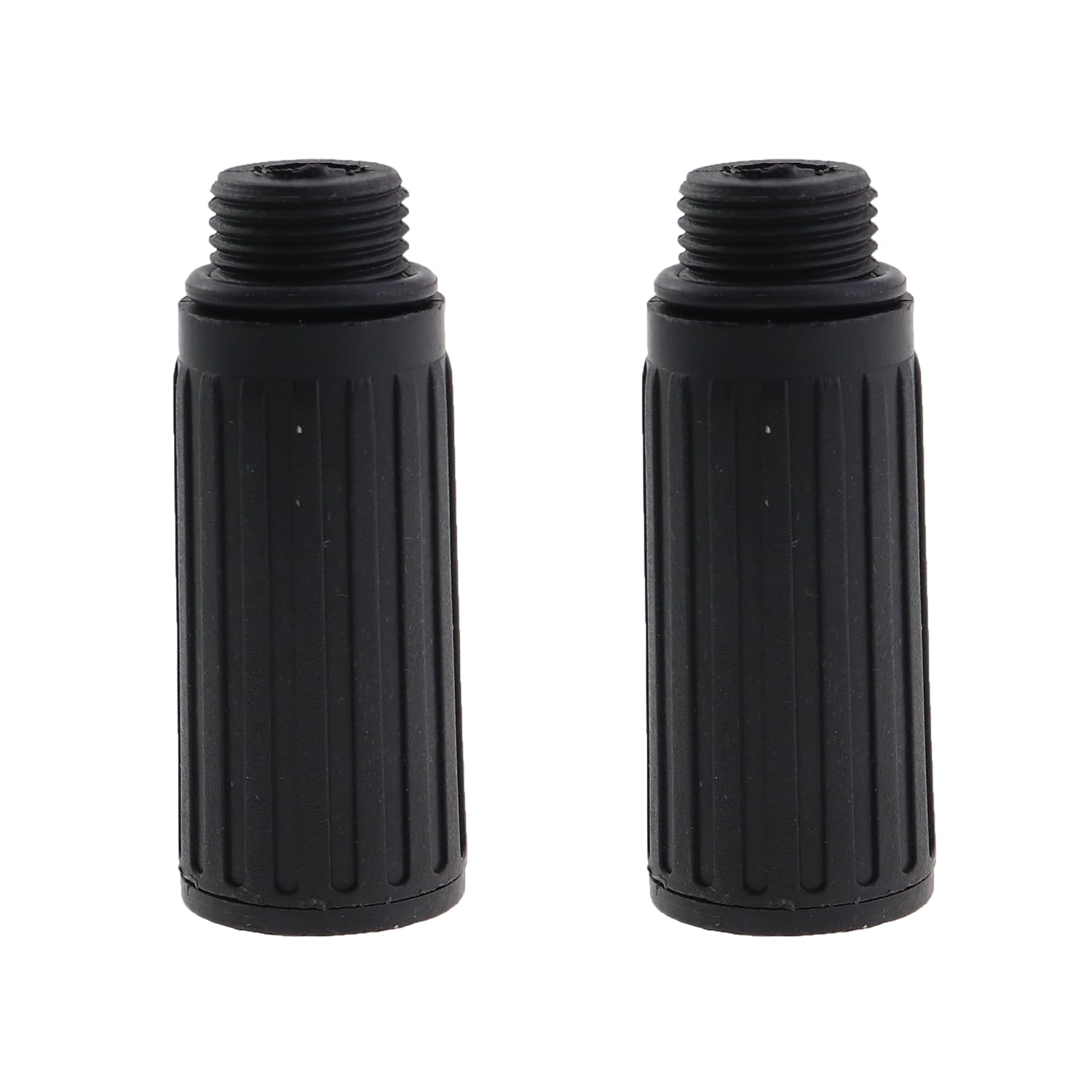 MDXing 2PCS Black Air Compressor Oil Cap Plug with Gasket Seal Thread M15 1.50mm Engineering Plastic Oil Filler Cap Oil Change Part Suitable for