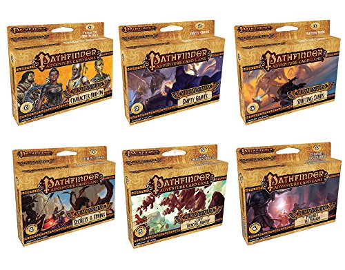Pathfinder Adventure Card Game Mummy’s Mask Bundle: Mummy’s Mask Character Add-On Deck + Adventure Decks 2 thru 6