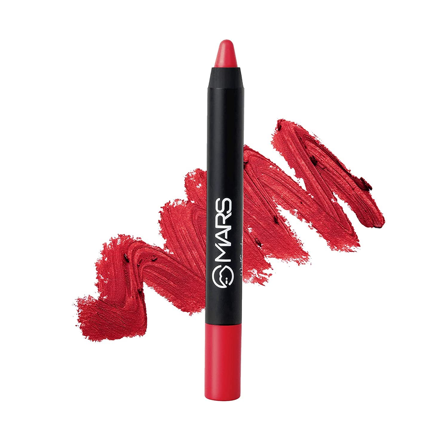 Long Lasting Crayon Lipstick with 12 hours stay | Matte Finish | Waterproof | Won't Smudge Won't Budge Lip Crayon (3.5 gm) (01-I Love Myself)