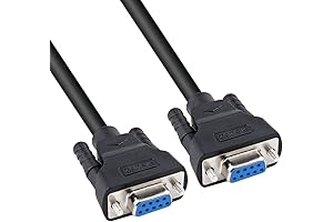 DTech Straight Through Serial DB9 Cable: The Reliable 9-Pin Connection