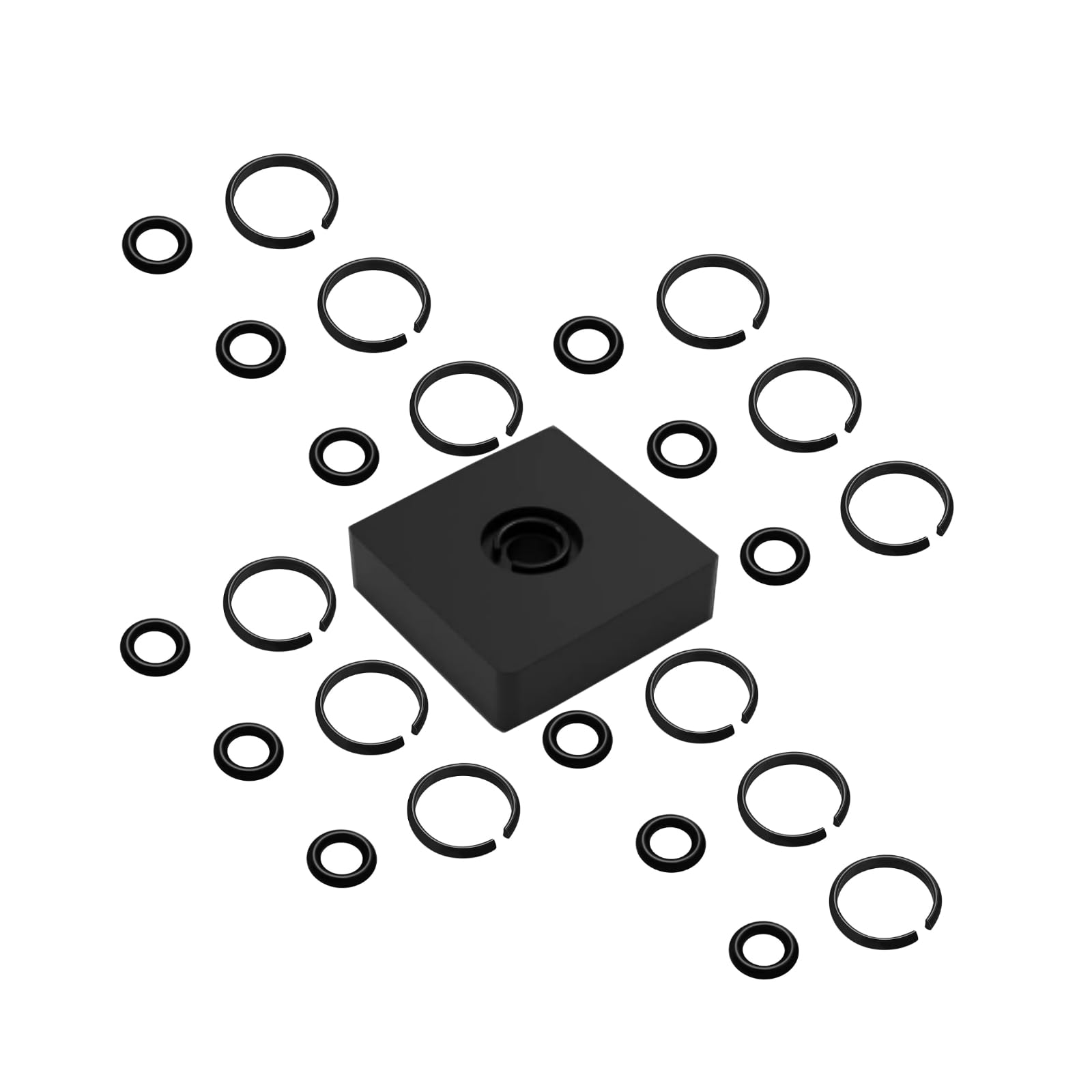 Impact Retaining Rings - 12 Sets with O-Ring & Anvil -2