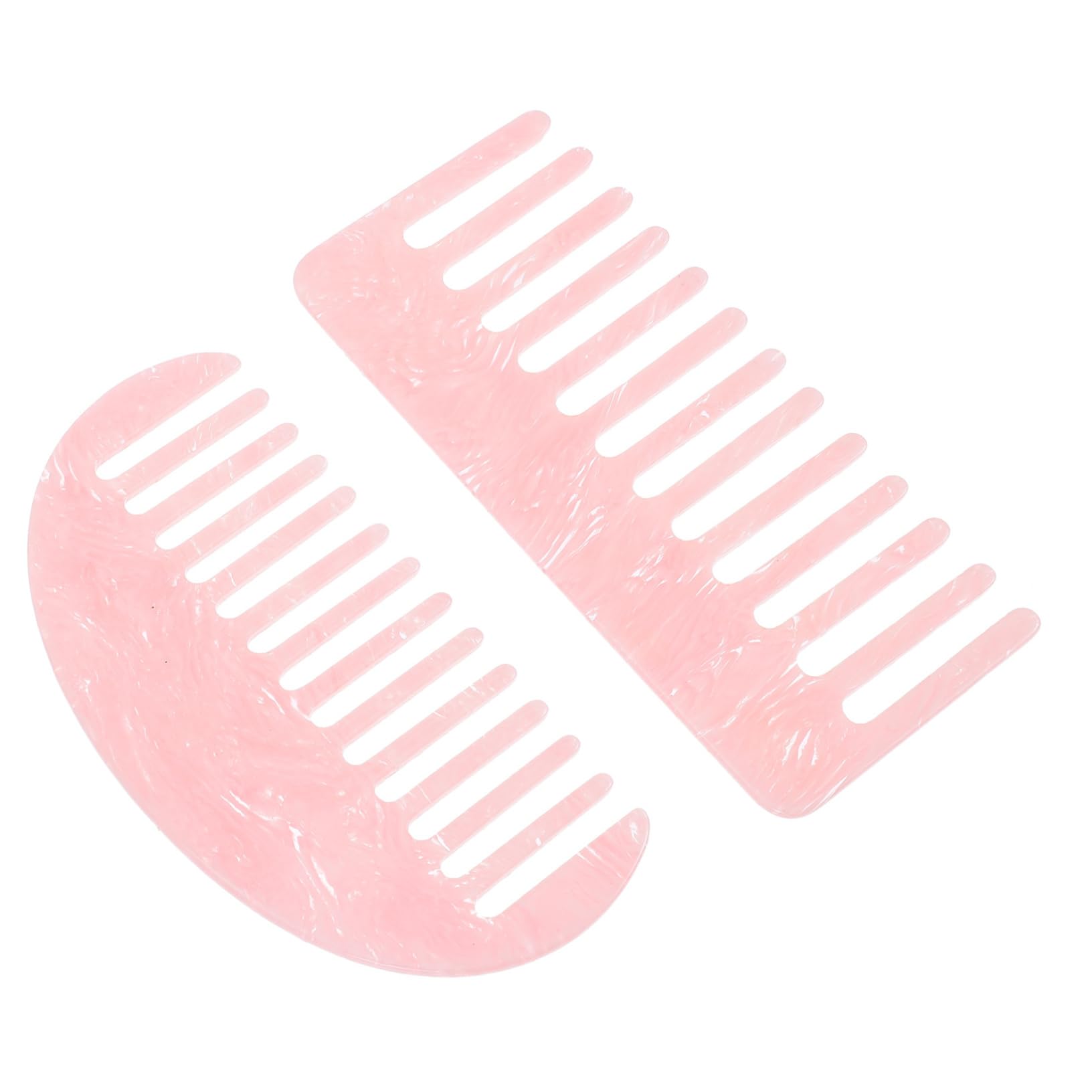FRCOLOR 6 Piezas Peine De Acetato De Anchos Peines Para El Cabello Para Mujeres Peines Para Recoger El Cabello Peines De Peine De De Rata Ácido Acético Rosa