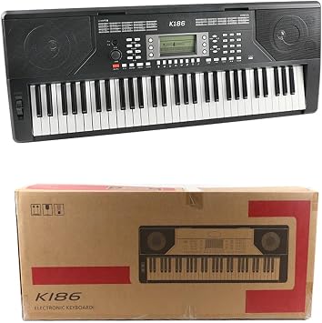 Electronic Piano with 61 Keys for Adults Beginners Smart Professional Musical Instrument