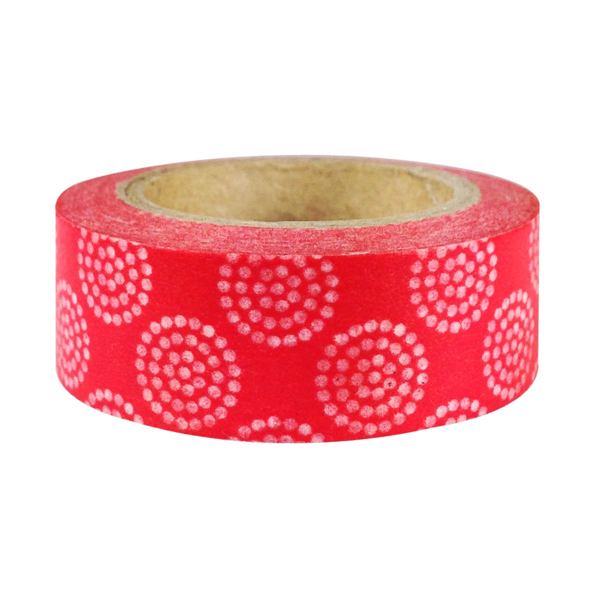 allydrew Dotted Japanese Washi Masking Tape - Red Dots Blooming