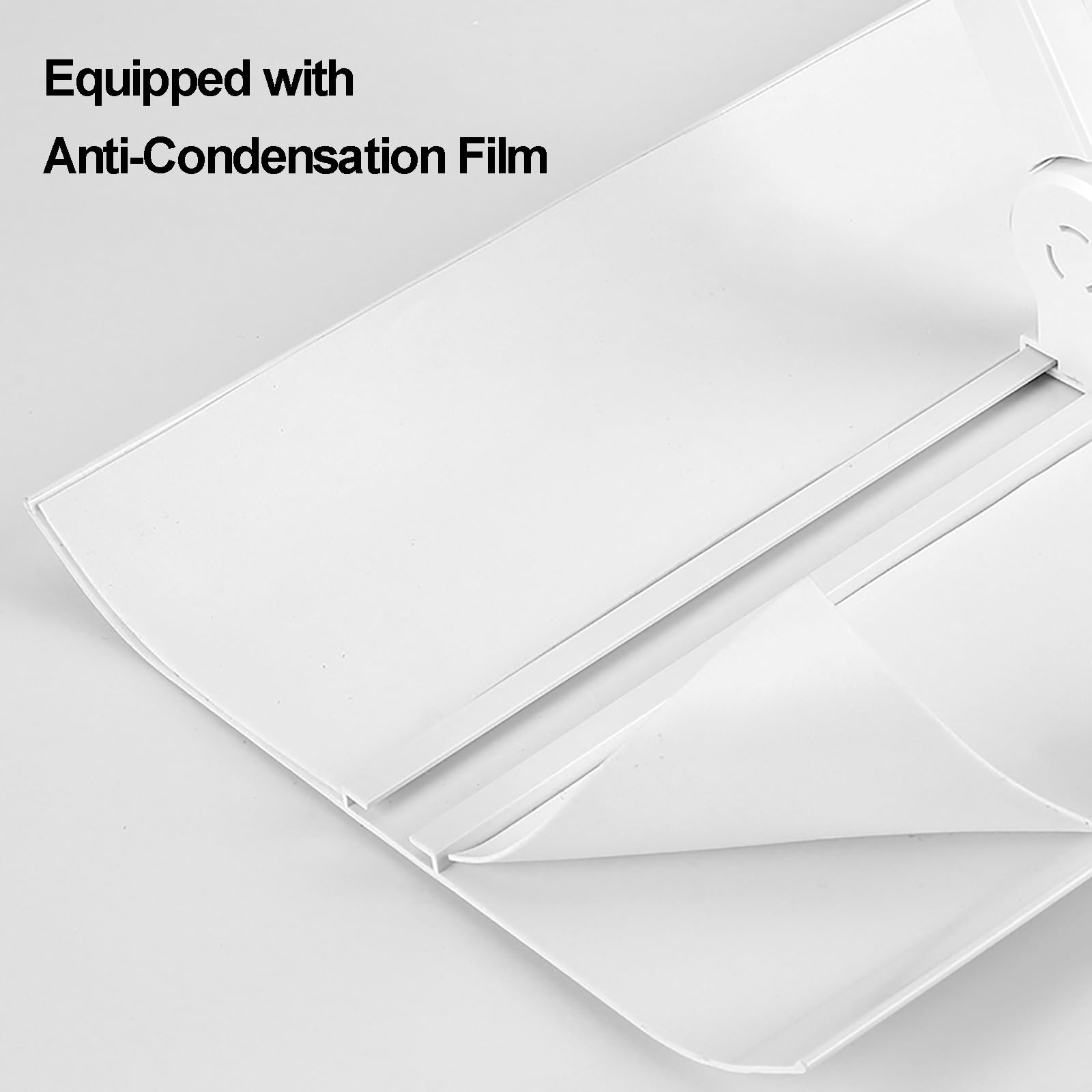 Deflettore Condizionatore Universale a Parete Deflettore Aria Condizionata Split Deflettori per Condizionatori Anti-Soffio Diretto Angolo Regolabile(75cm/30in)