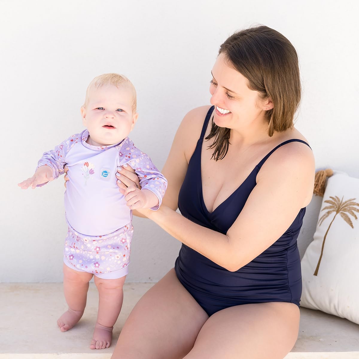 Splash About Happy Nappy Sunsuit Traje de Playa Unisex bebé (Pack de 1)