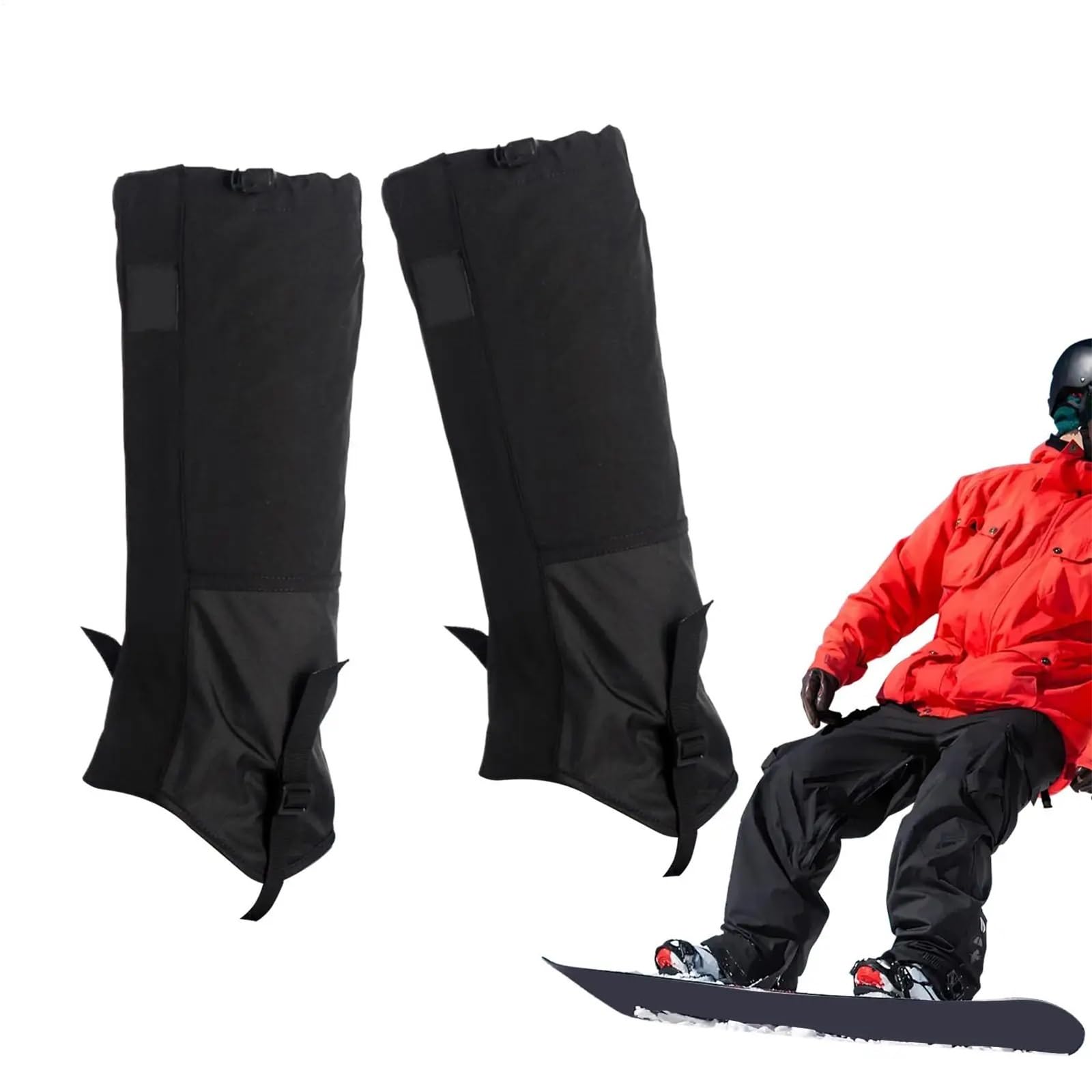 Guêtres Couvre-Pieds de Jambe en Plein air Voyage jambières randonnée Legging Chaussures Serpent Ski Escalade Camping Hiver Touristique Neige pour Randonnée en Plein