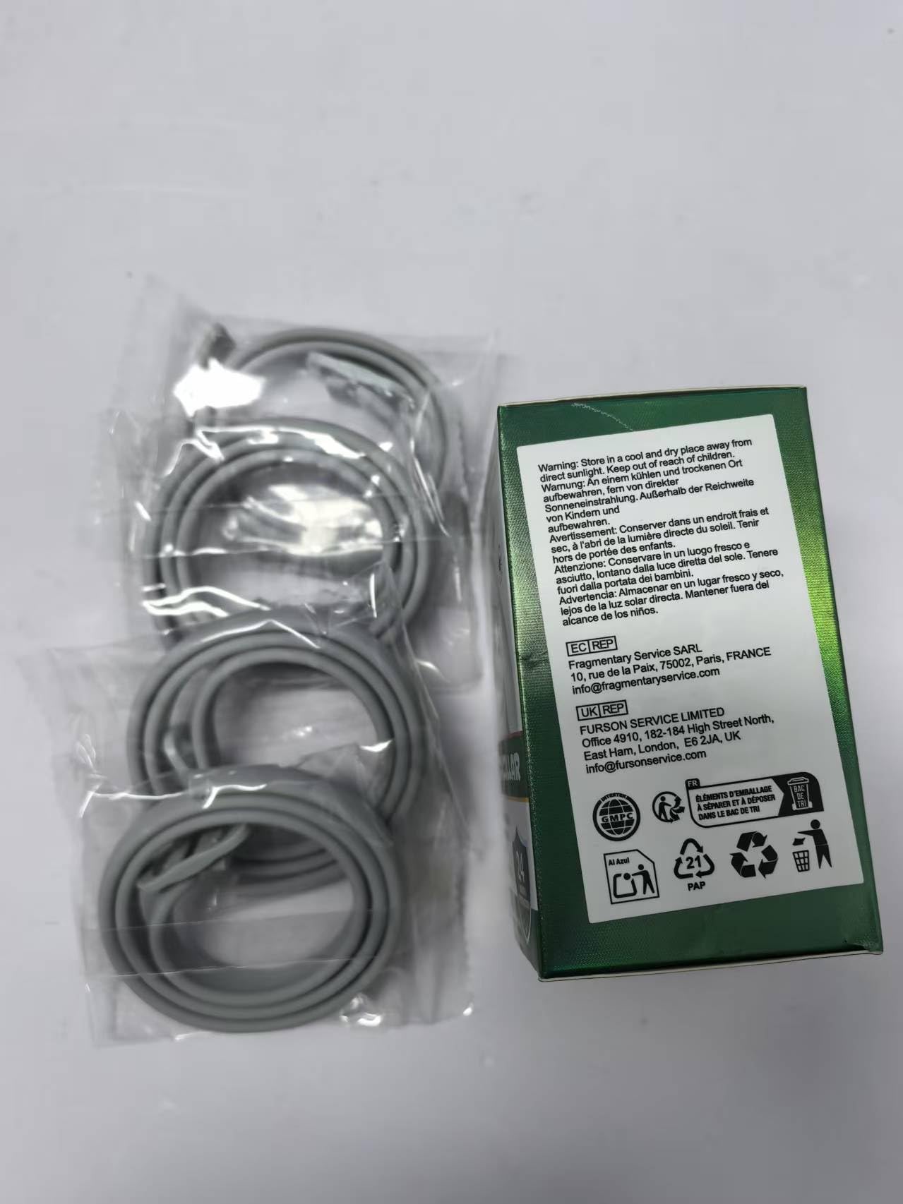 4 Pezzi Collare Antiparassitario per Gatti, Impermeabile Collare Antipulci e Zecche per Gatti, protezione efficace 24 mesi (A)