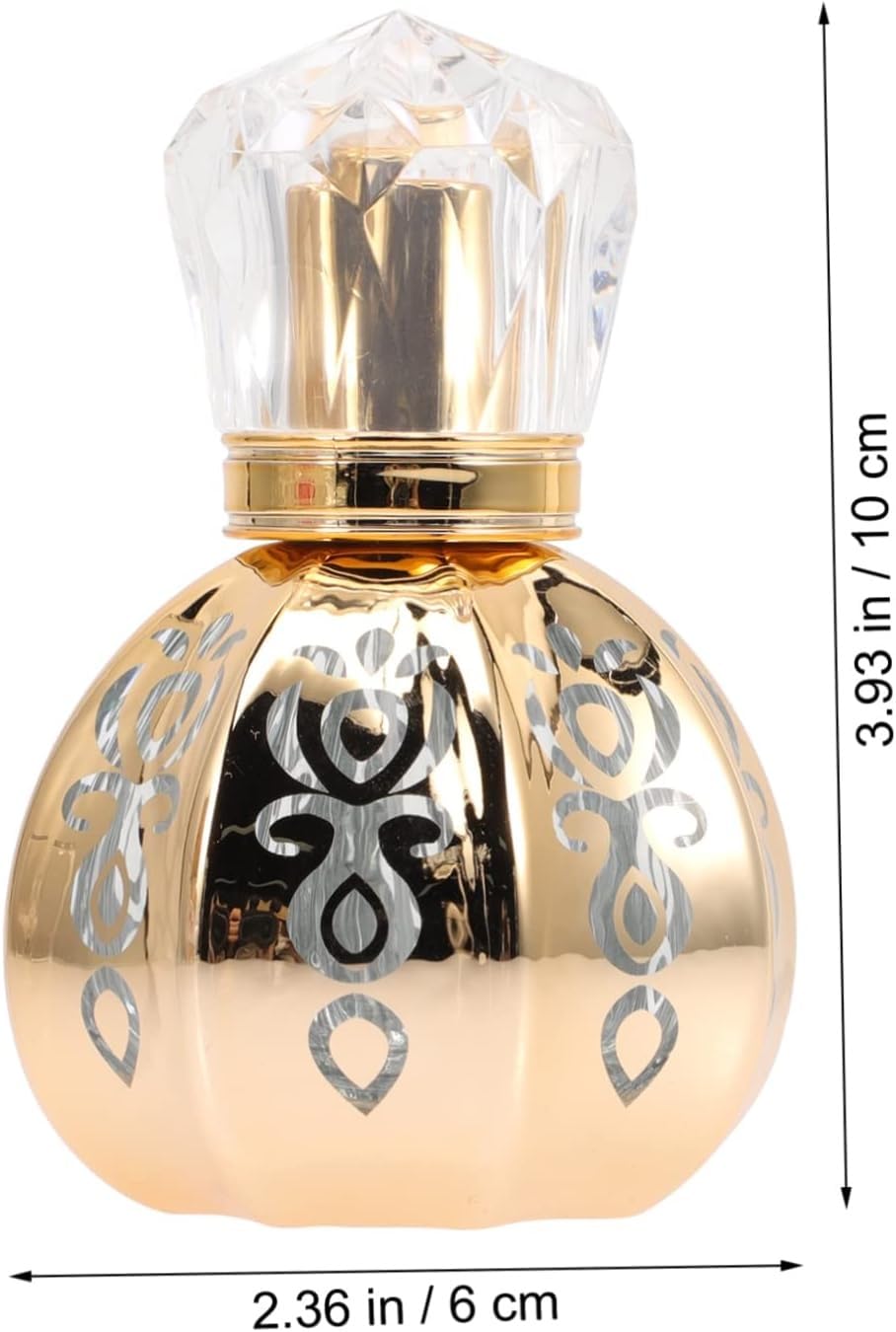 Vintage-Parfümflaschen, klares leeres Glasspray for ätherische Öle, kosmetische Parfüme, Aufbewahrungszerstäuberflasche, 50 ml