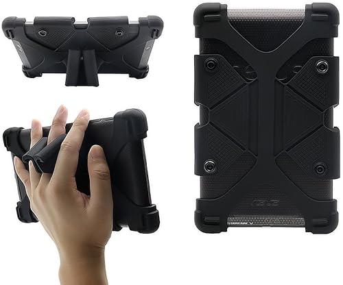 CHINFAI Funda universal para tablet de 7 pulgadas, a prueba de golpes, con soporte de silicona para todas las versiones, RCA Voyager, Vankyo