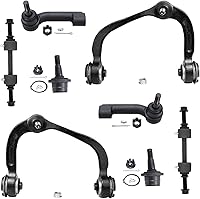 Vista 717 de Detroit Axle - Kit de suspensión frontal de 8 piezas para Dodge Journey 2009-2015, 2 brazos de control inferiores, 2 rótulas, 2 varillas