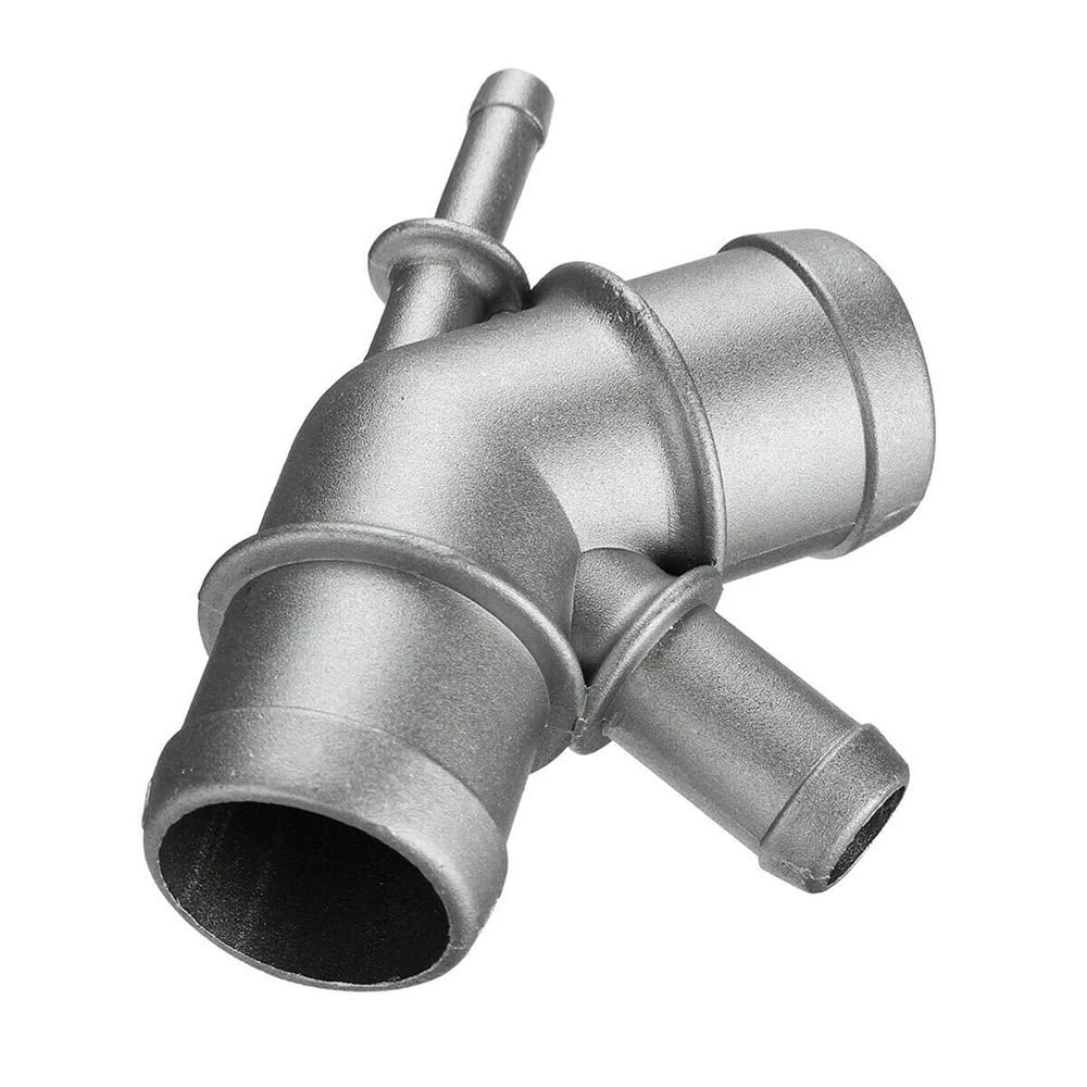 Termostat Pasuje do MK4 1.8T TT aluminiowy zestaw do modernizacji kołnierza płynu chłodzącego chłodzenie silnika 06A121132A 5 sztuk OBUDOWA TERMOSTATU