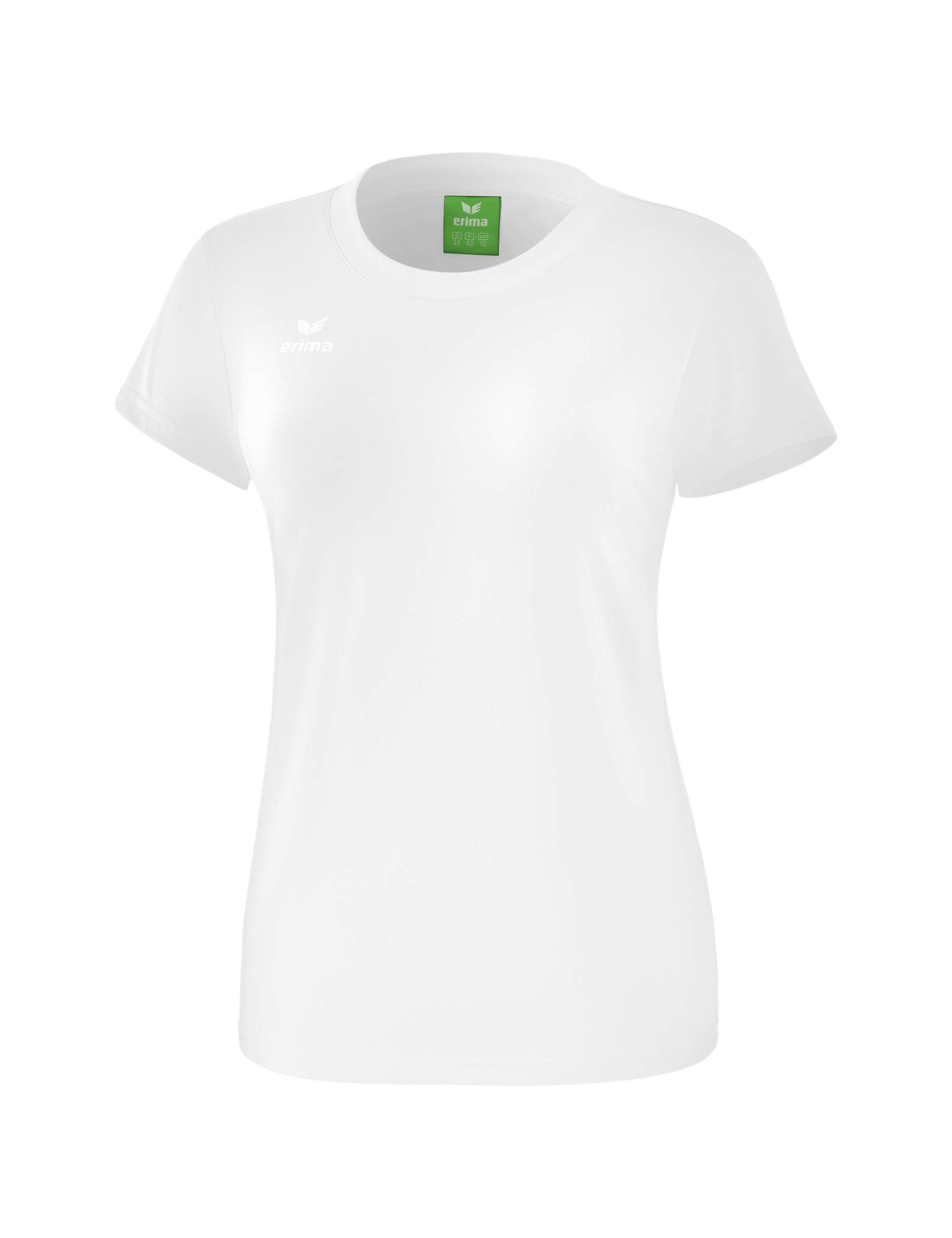 Erima Women Style T-Shirt - New White, 34