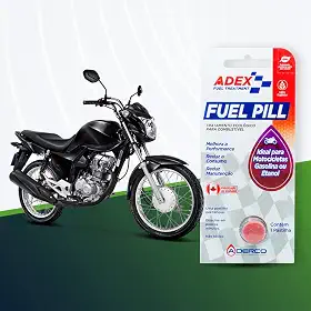 Kit 5 Un Aditivo Sólido Para Combustível MOTO Adex Pastilhas