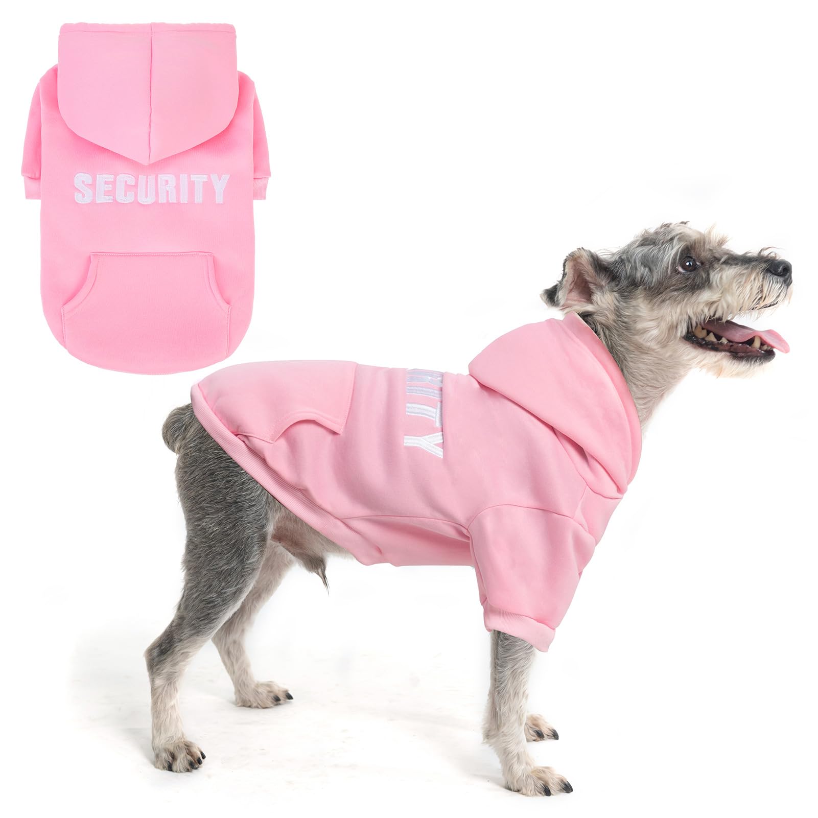 Costume d'Halloween pour chien sweat à capuche en polaire chaude vêtement de sécurité confortable