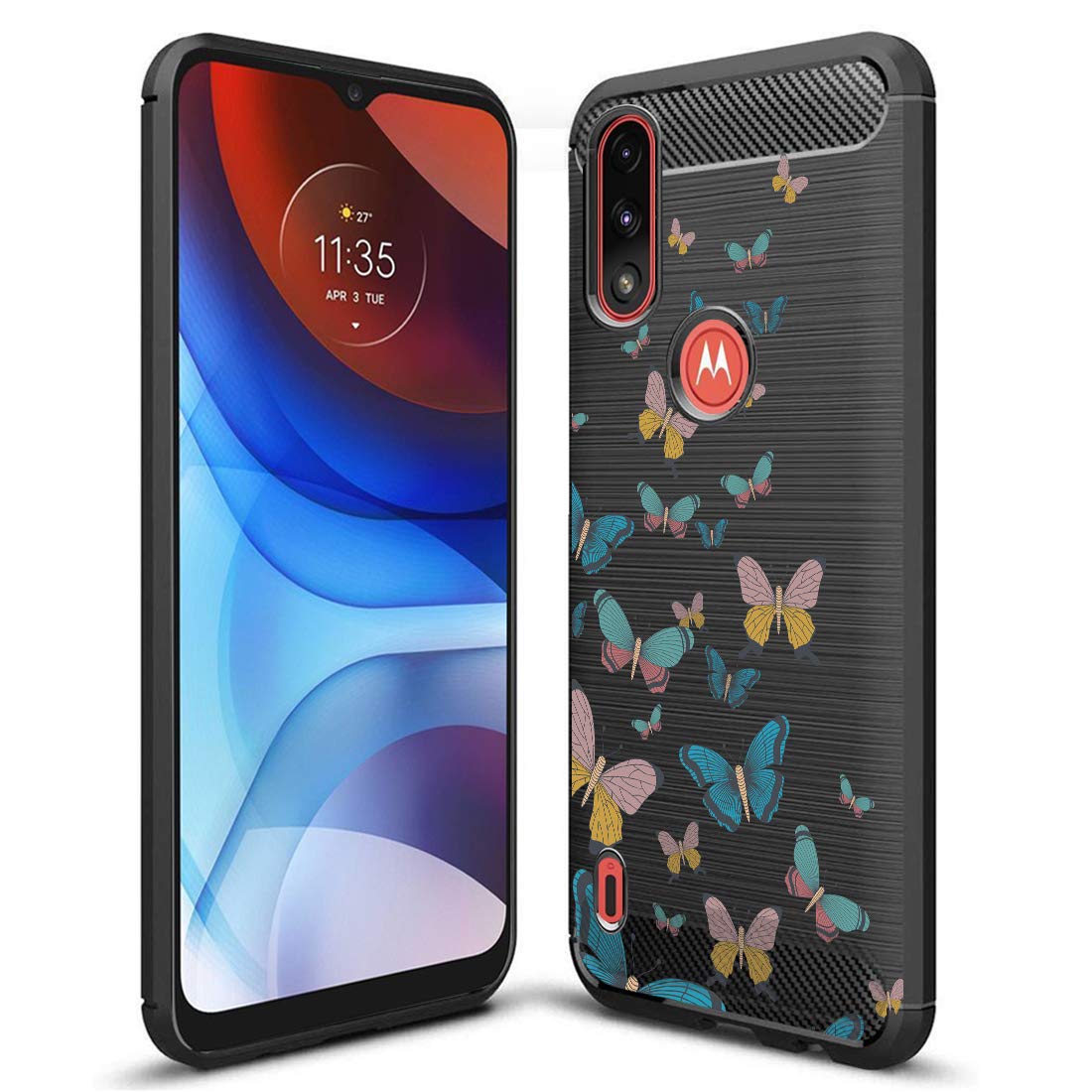 Fashionury Motorola Moto E7 Power/Motorola E7 Power Printed Rugged Armor Designer Pouch Mobile Back Cover -HB007 (B08XVGQ6HW) Amazon Price History, Amazon Price Tracker