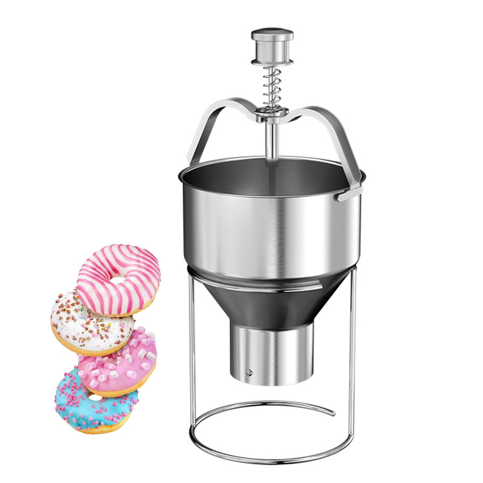Distributeur Manuel de Donuts avec Support, INOX 2,4 L