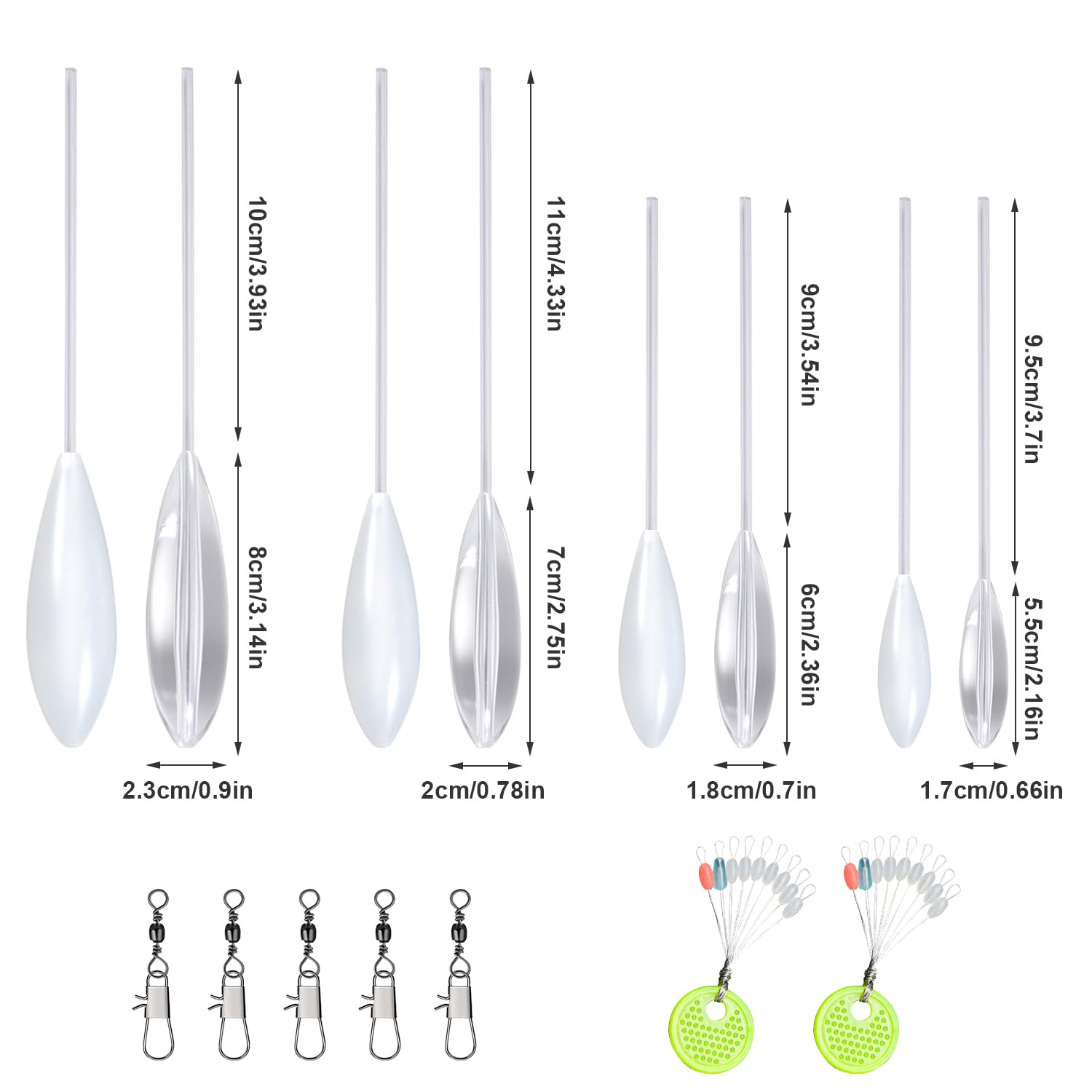PRO FILSTAR Lot De 2 Mangeoires Inline Long Cast 40 G – Paniers à Nourriture Ouverts Pour Pêche à La Carpe, Compatibles Tous Hameçons (vert)