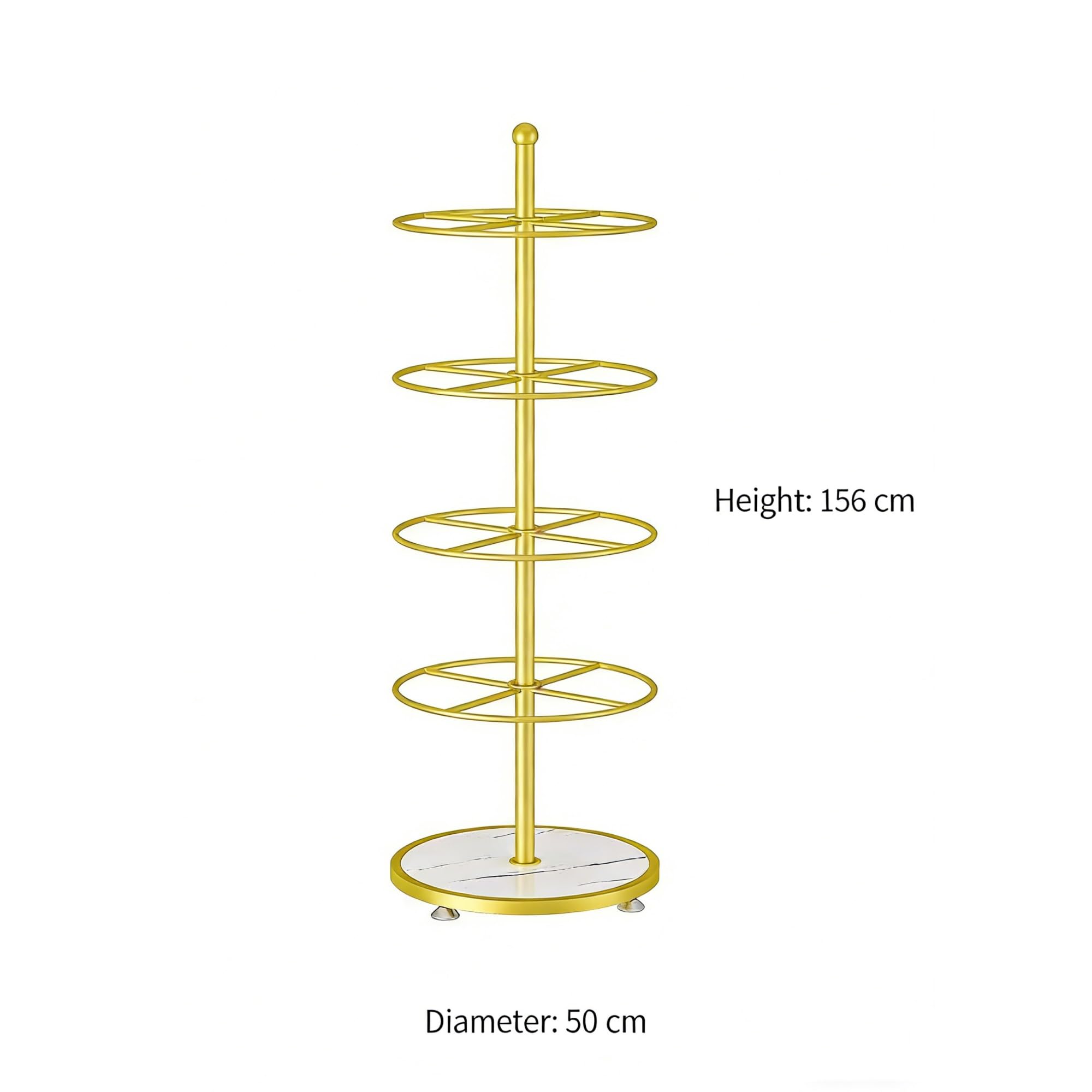 Porta abiti Espositore for calze sospese, scaffale for biancheria intima, ganci for prodotti, sciarpe, negozio di accessori, bancarella, pavimento rotante(Nero)