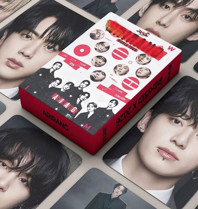 GLOBAL KPOP BOYBAND WORLD TOUR 55 PACK LOMO CARDS