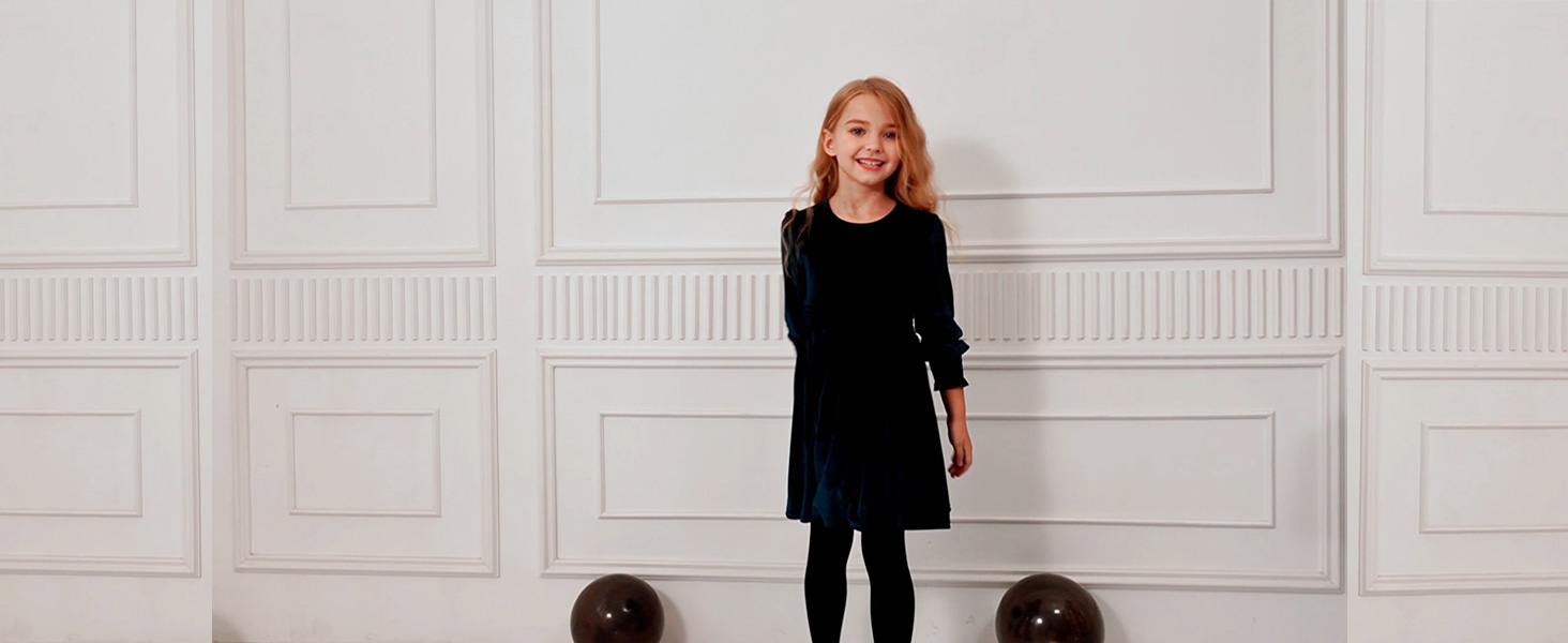 Amazon.com: CHILDRENSTAR Velvet Dress for Little Girls Smocked A