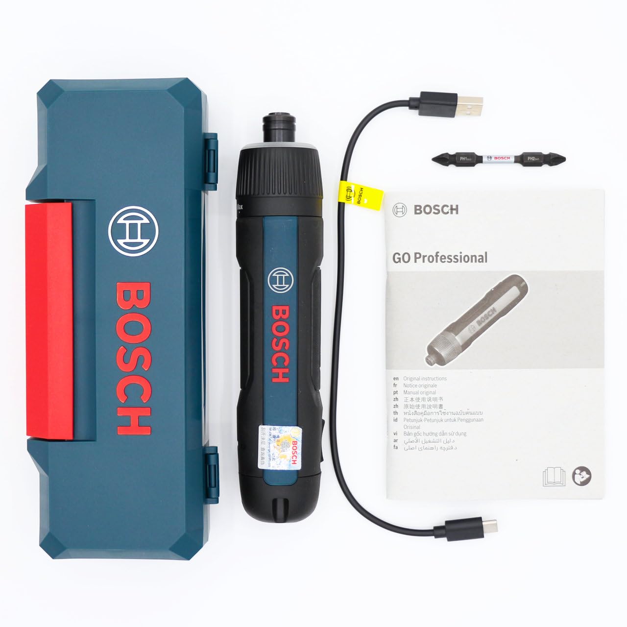 Amazon.co.jp: Bosch GO3 3.6V コードレス 電動 ドライバー LEDライト 
