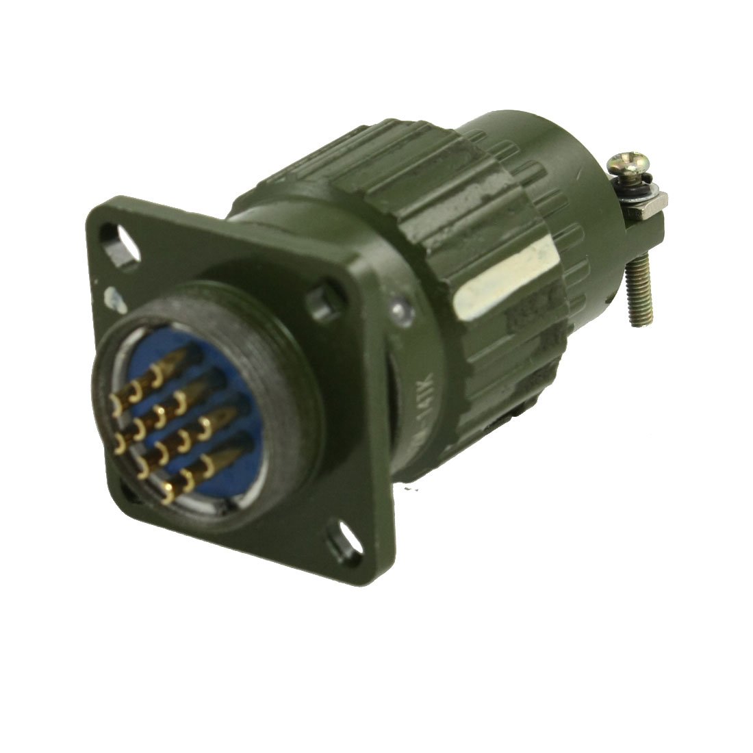 Aexit Y2M-14TK 21mm Screw Diameter 14 Pins Male Twist Circular Connector (b68974ffffa09393db2b1d465bf567ad)